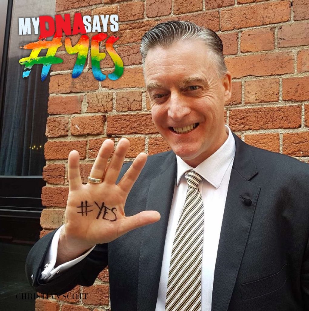 Australian marriage equality YES vote Matt Myers Celebrity Whisperer