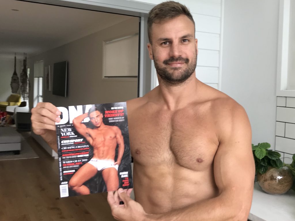 Beau Ryan gives us an idea on how a 'Beau' DNA cover would look!