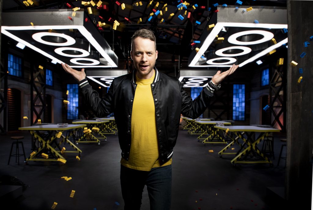 Hamish Blake, host of Lego Masters