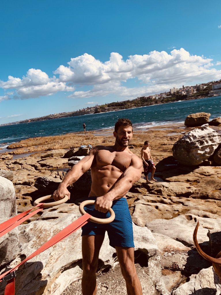 Tim Robards keeping himself fit outside of his Neighbours acting commitments