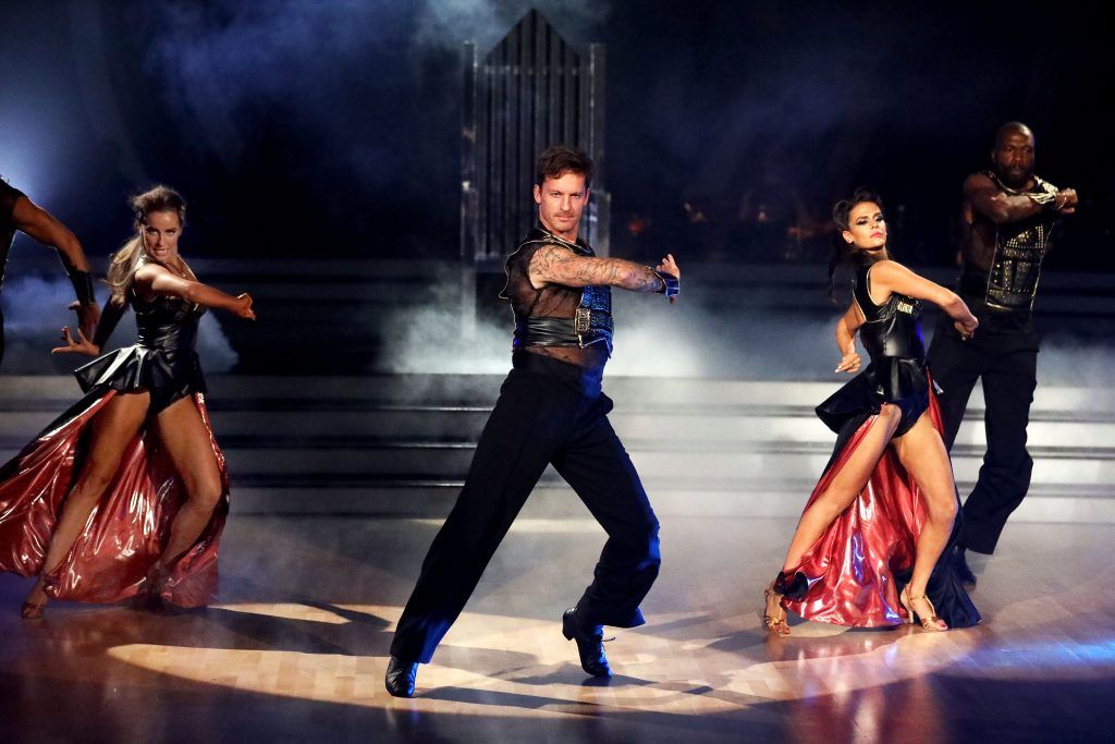 Tristan MacManus performing on Dancing With The Stars. The Celebrity Whisperer Matt Myers