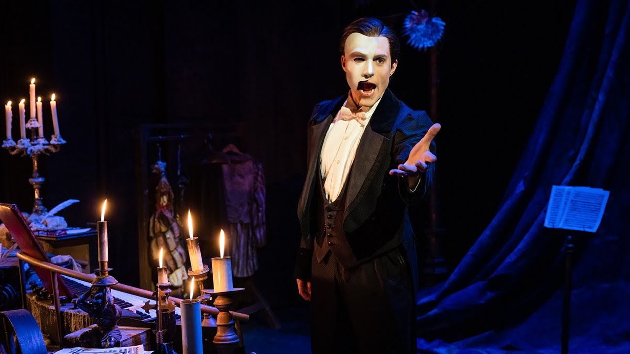 Josh Piterman as the Phantom of the Opera 