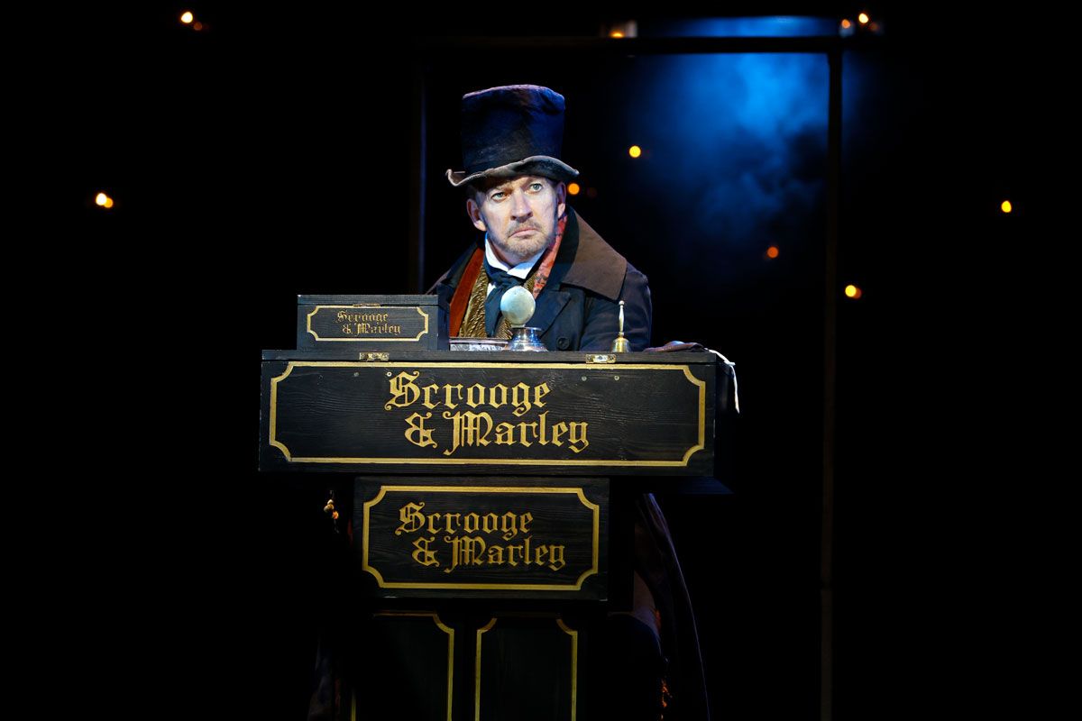 David Wenham as Scrooge