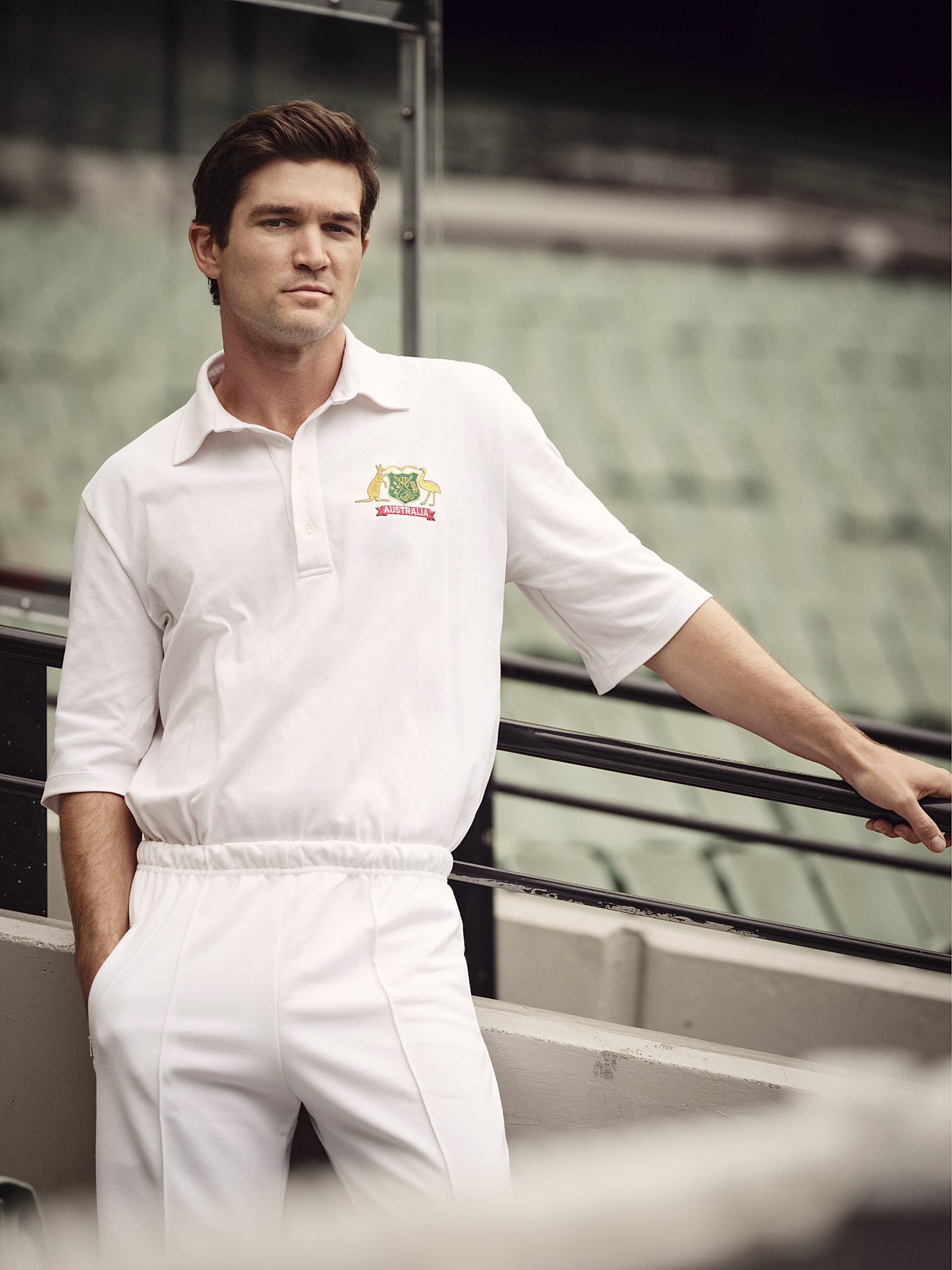 Ben Hall as Mark Waugh in the Warnie mini-series