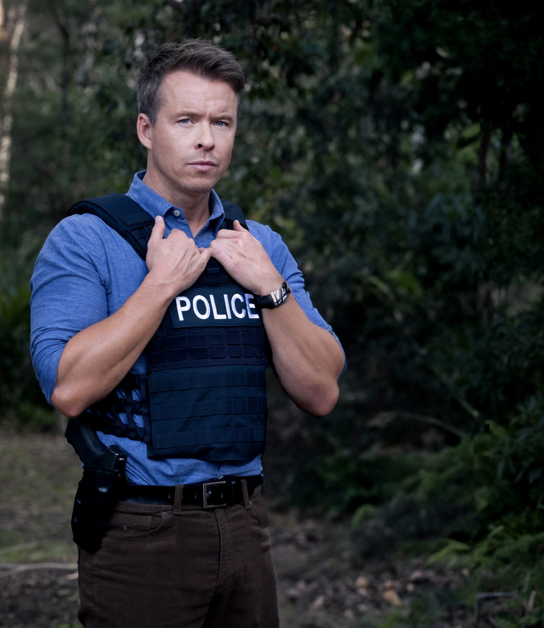 Todd Lasance as AFP Liaison Officer Sergeant Jim  'JD' Dempsey in NCIS: Sydney PHOTO CREDIT: Daniel Asher Smith