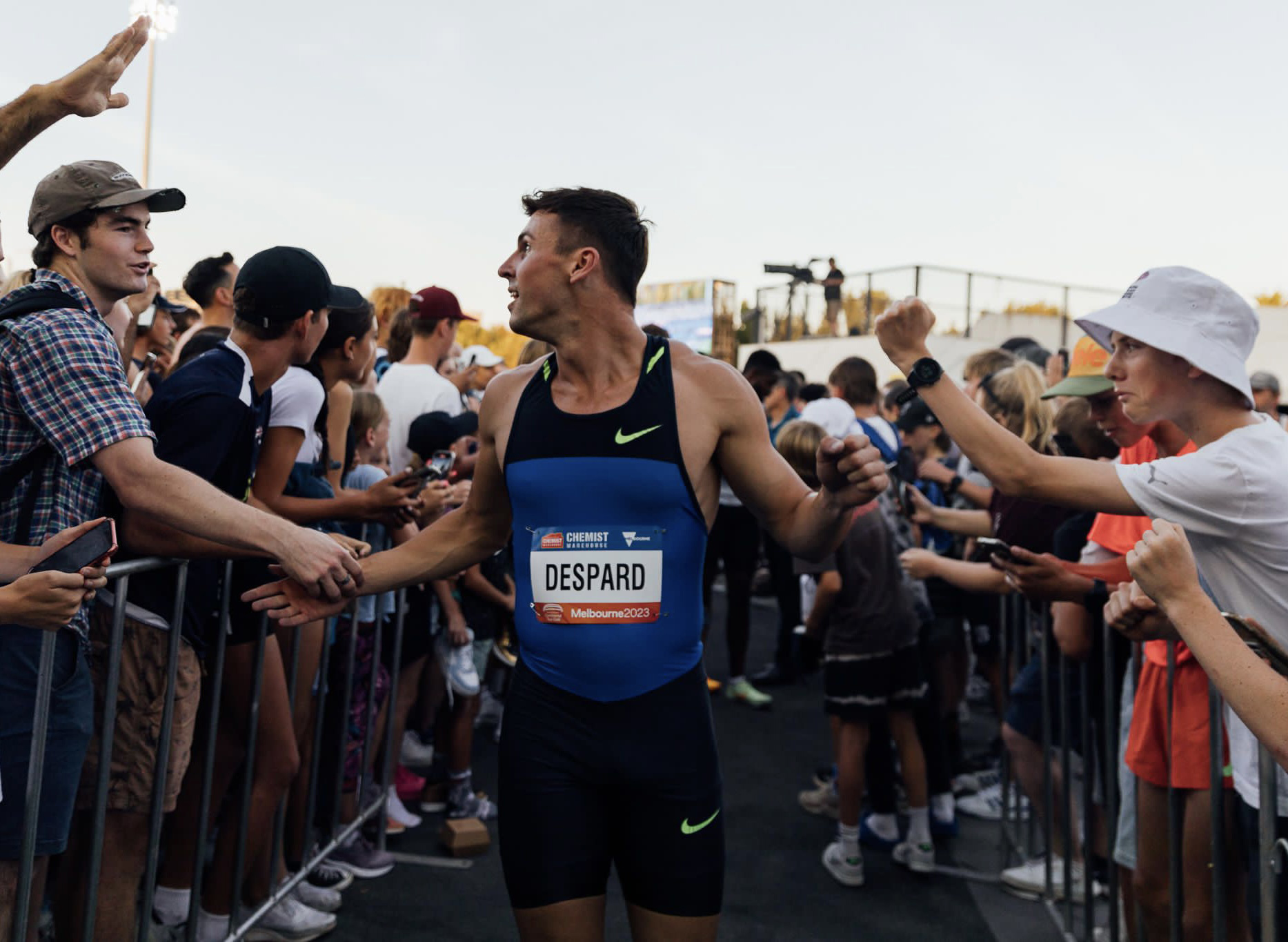 Australian Olympic sprinter Jacob Despard 