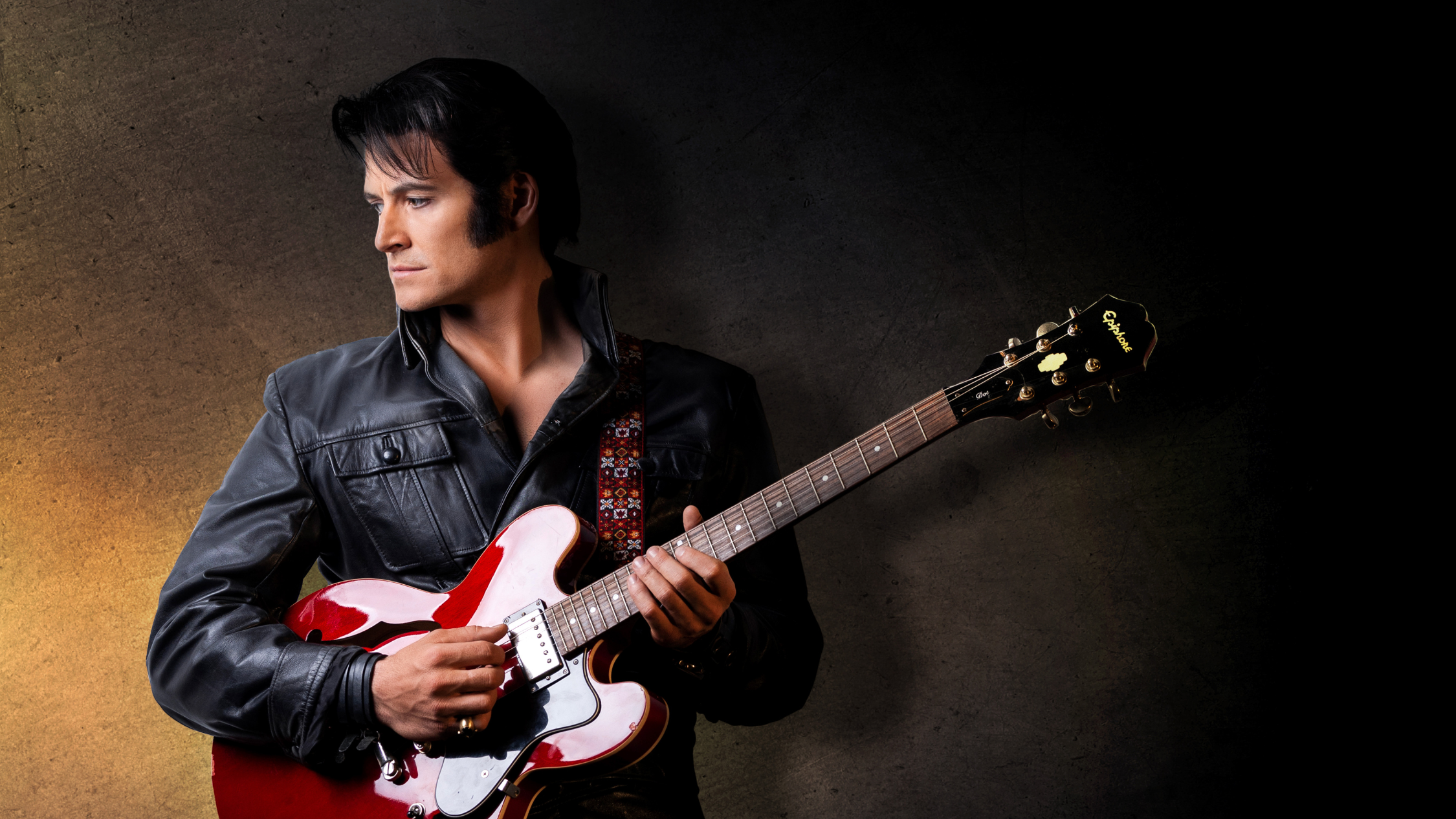 Rob Mallett as Elvis Presley in Elvis: A Musical Revolution