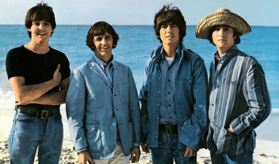 The Beatles: Paul McCartney, Ringo Starr, George Harrison and John Lennon