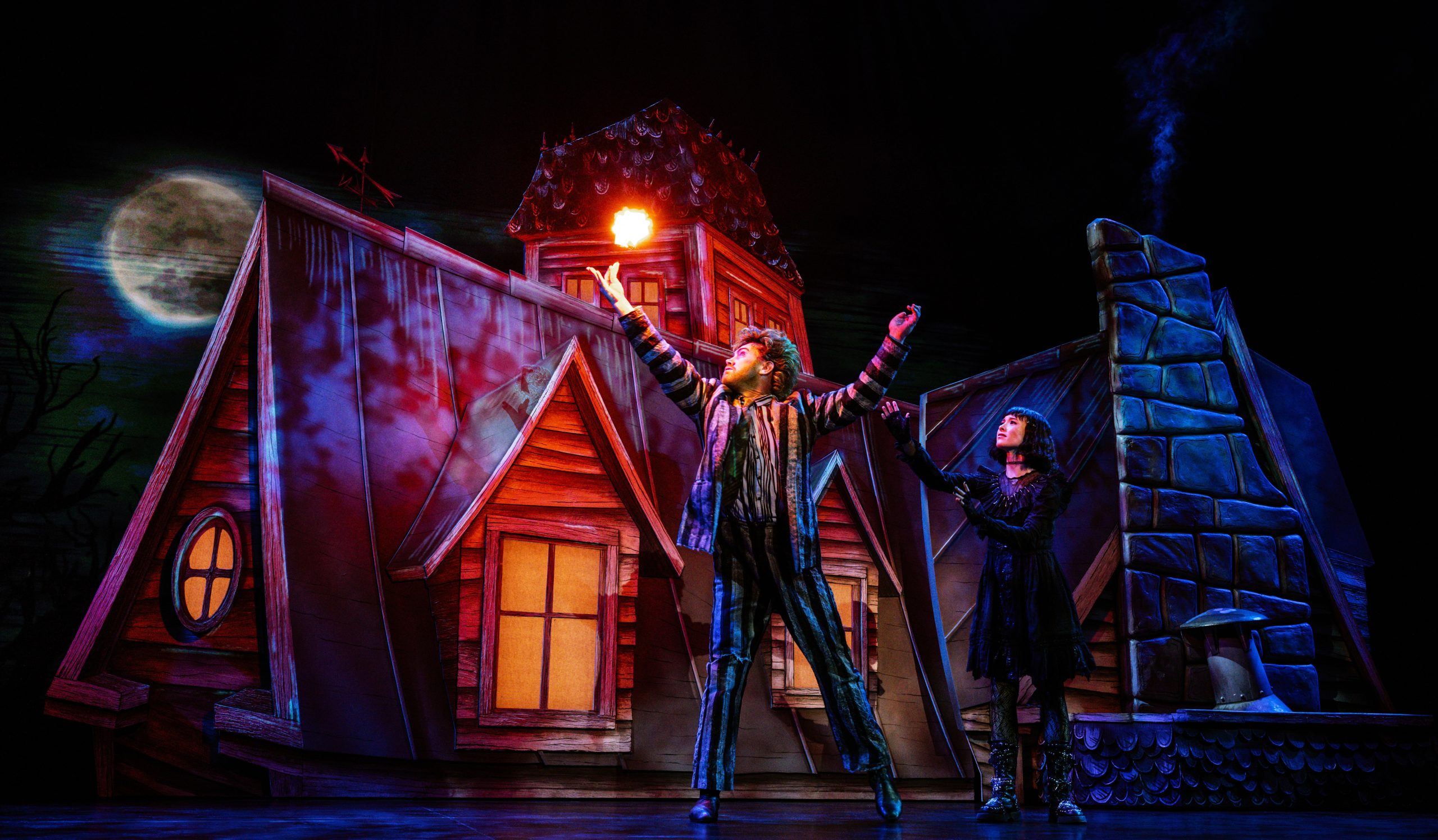 Eddie Perfect as Beetlejuice Photo: Michelle Grace Hunder