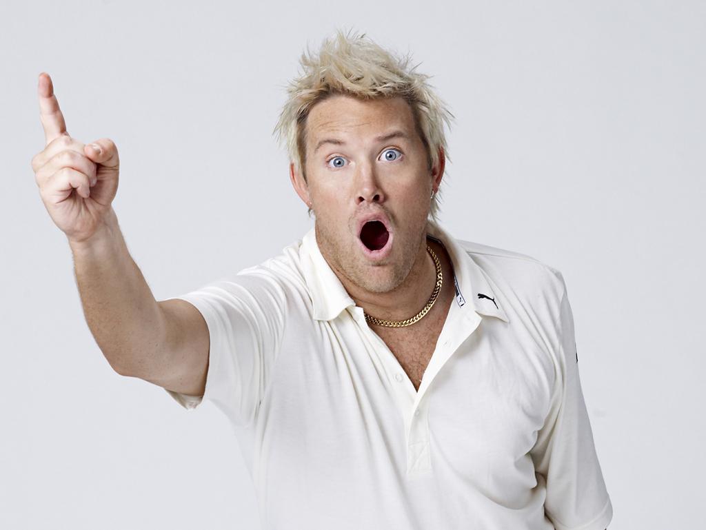 Eddie Perfect as Shane Warne in Shane Warne: The Musical