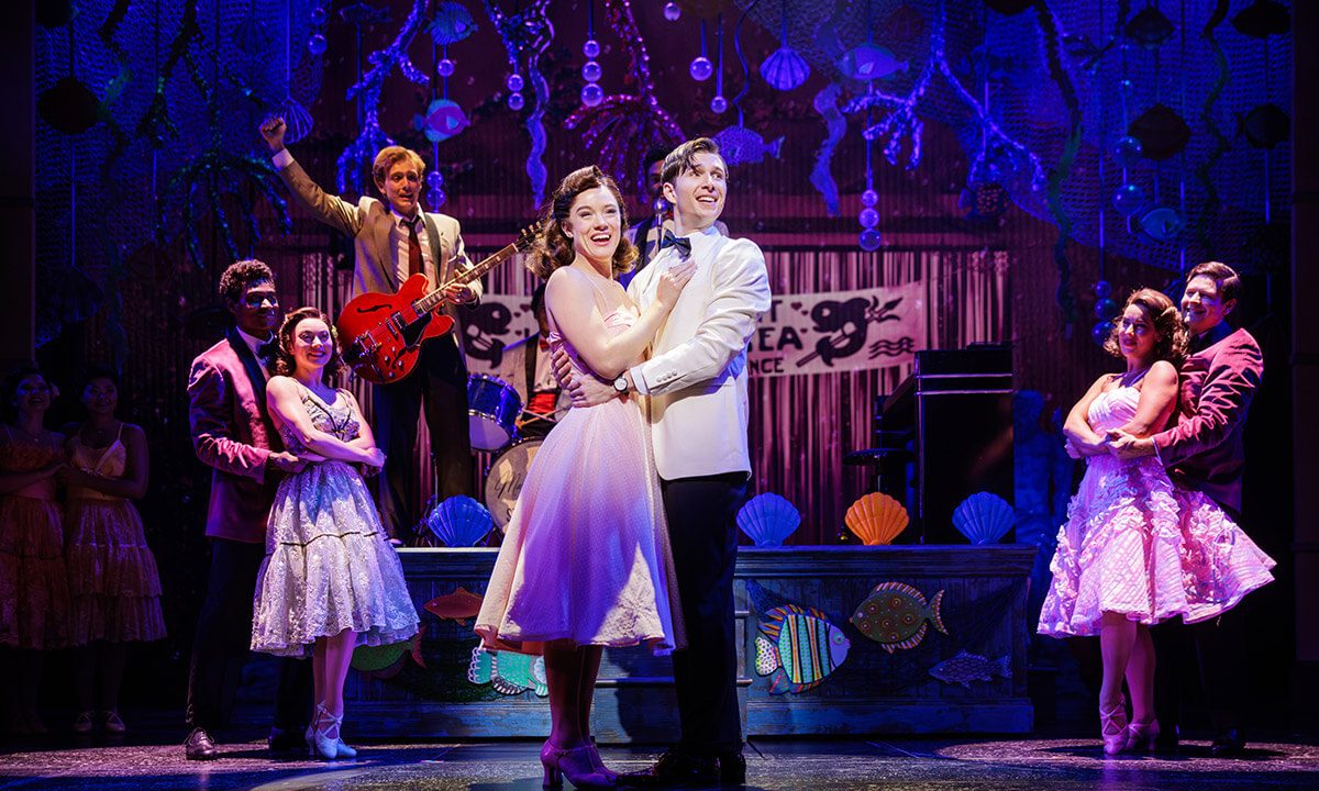 as Lorraine Baines in Back To The Future: The Musical