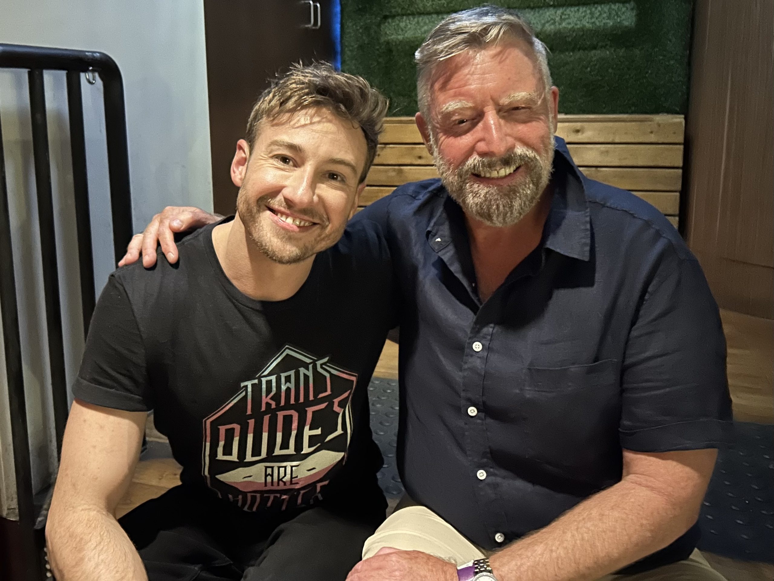 Matt with Matthew Mitcham