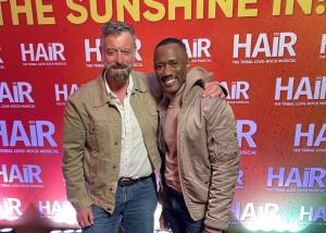 At Hair with Giovanni Adams at Melbourne's Athenaeum Theatre