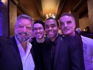 The Melbourne premiere of the Australian Ballet's Oscar with Des Flanagan, Javon King and Jamie Burgess