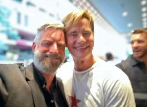 With Richard Reid at the Sydney premiere of Jesus Christ Superstar