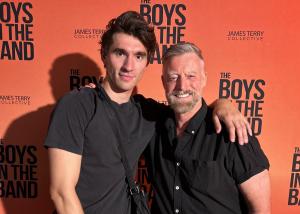 With Jack Stratton-Smith at The Boys In The Band premiere - Chapel Off Chapel 