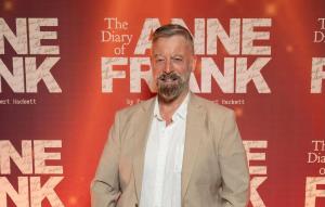 Matt at The Diary of Anne Frank Premiere, Comedy Theatre Melbourne
