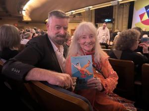 With Rosemary Johns at Opera Australia's The Barber of Seville